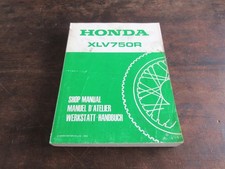 Honda XLV750R 1983 Shop repair