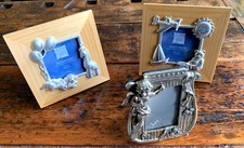 Konvolut 3x Bilderrahmen Holz Silber Elemente by Royal Zilverstad