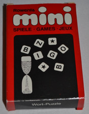 Mini Spiele, Wort-Puzzle, neu