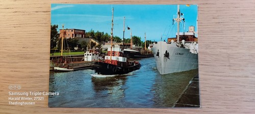 Postkarte schlepper bugsier - schlepper, 8