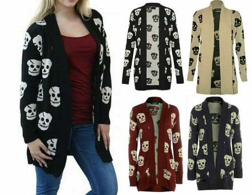 Damen cardigan vorne offen - vorne,