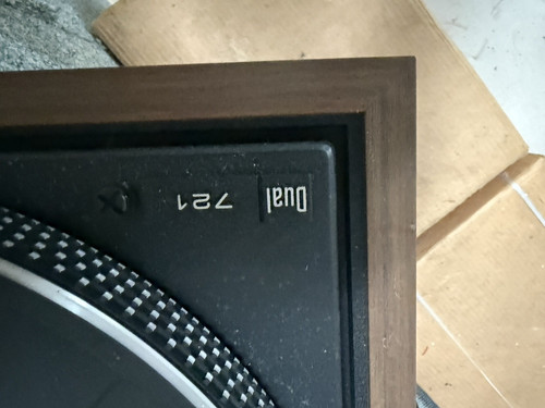 Dual 721 plattenspieler mit - dual,