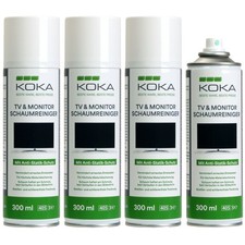Set koka reinigungsschaum - 4x,