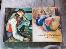 CEZANNE - Gemälde UND Aquarelle - Götz Adriani - 2 Bücher - Kunsthalle Tübingen