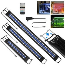 55-150cm LED Aquarium Licht mit timer Lampe Süßwasserfische Vollspektrum RGB