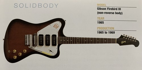 1965 gibson firebird iii - gibson, solid