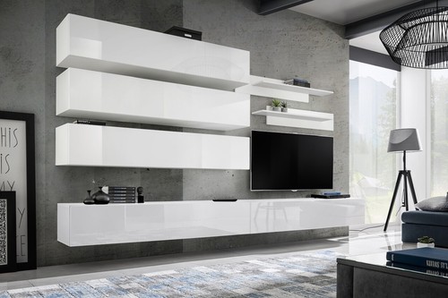 Anbauwand wohnwand wohnzimmer - anbauwand,