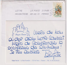 BRIGITTE BARDOT Signierte Karte + persönliche Zeilen inkl. Briefumschlag 2010