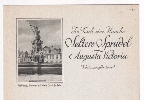 Selters sprudel auguste - -,