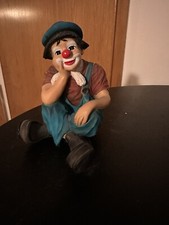 Dekoration Clownfigur sitzend Deko