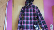 Protest Damen Winterjacke Gr. S = 36 neu & ungetragen schwarz pink Ski+Board