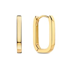 U - Creolen 585 / 14 Karat