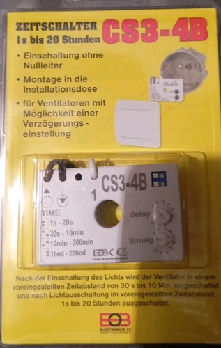 Zeitschalter cs3 unterputz - zeitschalter,