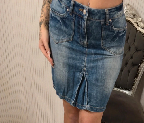 Rock minirock mini jeans - minirock,