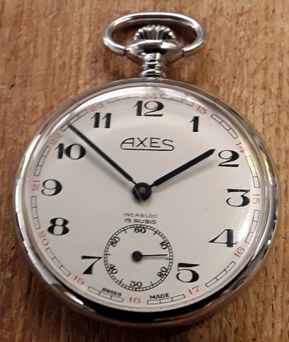 Taschenuhr axes swiss - taschenuhr, unitas
