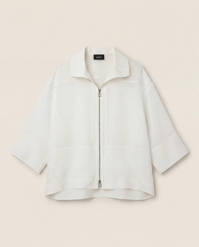 Akris philia jacke aus weißem - akris,