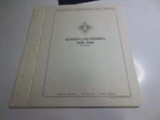 Leuchtturm SF Vordruck Böhmen und Mähren B&M 1939-1944