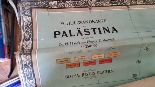 Alte schul wandkarte - alte, schul-wandkarte