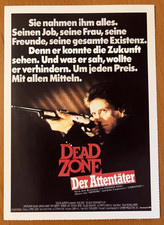Dead Zone - Filmkarte Filmplakatkarte Cinema - David Cronenberg Christ. Walken