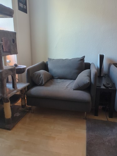 Sessel mit hocker - mit, ikea