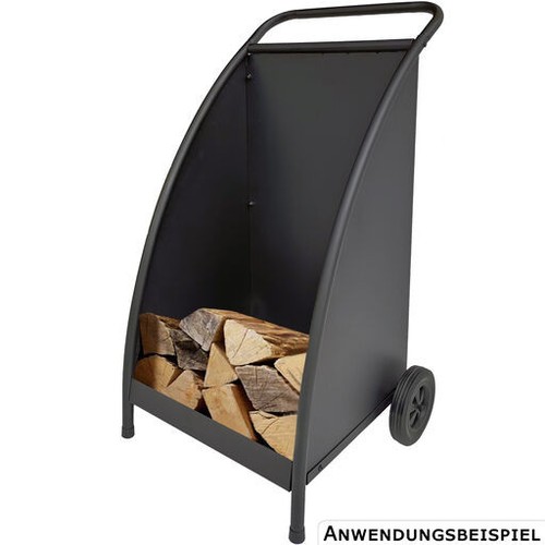 Kaminholzwagen metall mit - kaminholzwagen,
