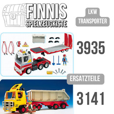 Playmobil 3935 3141 Schwertransporter Tieflader Bau Ersatzteile LKW Lastwagen