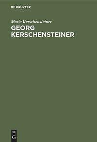 Georg kerschensteiner buch - |,