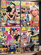 AUSWAHL 1 HEFT " Bravo" Jahrg. 1997 - 2003 super Hefte kompl  mit festen Poster