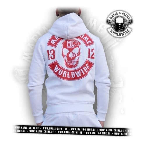 Mafia crime patch hoodie - &, mc
