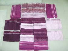 ♦NEU♦28 tlg.♦Bad-Set♦Handtuch-Set♦Badetücher♦Badematten♦Chenille♦Rose♦Pink♦TOP