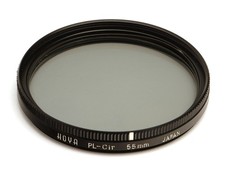 Original Hoya PL-Cir 55mm Circular Polfilter für ⦰ 55mm Filtergewinde
