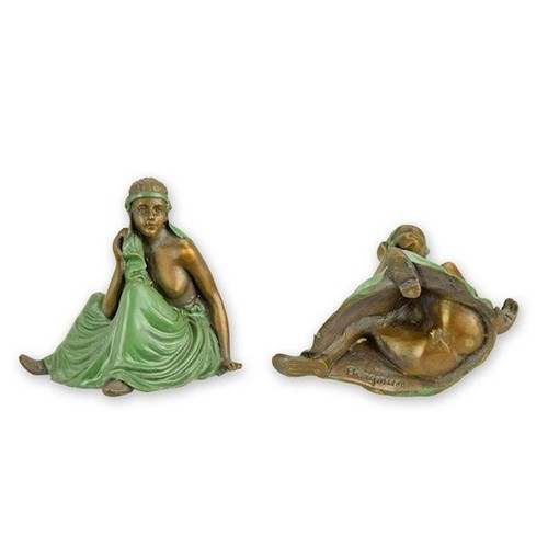 Bronzefigur wiener bronze - wiener,