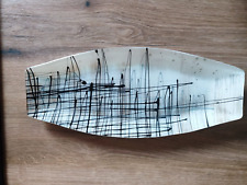 Glasplatte/Oval/"Abstraktikus"