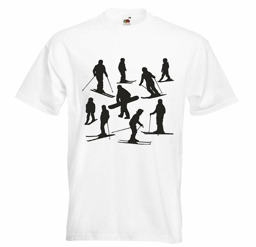 Shirt silhouette wintersport - silhouette,