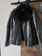 Lederjacke mit Fell Herren 3