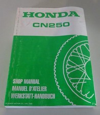 Werkstatthandbuch / Workshop Manual Honda Roller CN 250 Helix Typ MF 02 von 1988