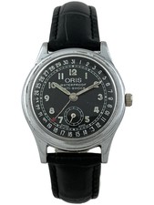 Vintage Herrenarmbanduhr Oris Pointer Date Handaufzug Kal. 704, funktioniert