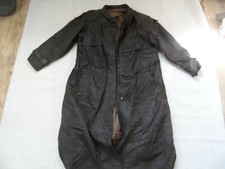 NORMA Modell schwerer Retro Ledermantel m. Struktur braun Gr. 48/50 ? TOP RAL320