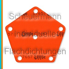 3x Membran für Fiat 600 Benzinpumpe