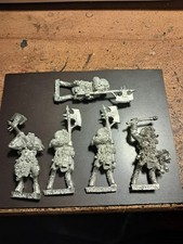 Warhammer Fantasy Tiermenschen 5x Khornegors Bestigor inkl. Musiker