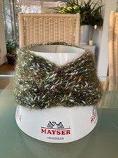 Kuscheliges Stirnband, Wolle und Mohair – Handarbeit – NEU