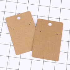  200PC Kraftpapier Ohrring