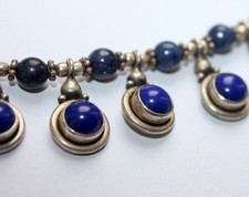 Lapislazuli Collier Kette