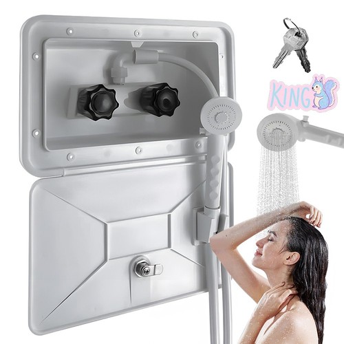 Wohnmobil dusche mit schloss - wohnmobil,
