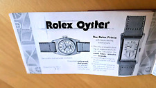 🇨🇭 ROLEX  SPORTING  PRINCE  OYSTER  RARE  ART  DECO ORIGINAL CATALOGUE  ~ 1930