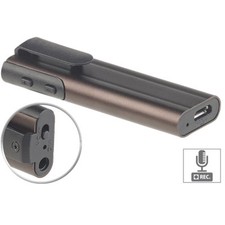 auvisio MP3 Player: Digitaler Voice-Recorder, geräuschaktivierte Aufnahme, 8 GB