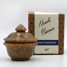 Cremeparfum 100% Natur Patchouli Amber Sandelholz Song of India Stein Tiegel  A6