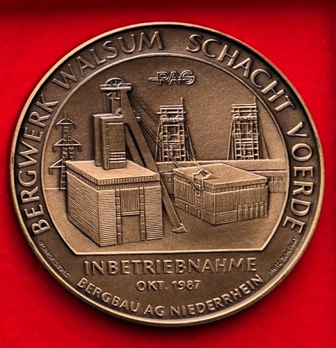 Bergbau medaille bergwerk - medaille,