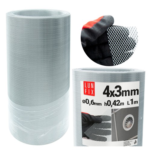 Edelstahlgitter 5x5 ø0 4 - edelstahlgitter, Ø0,4