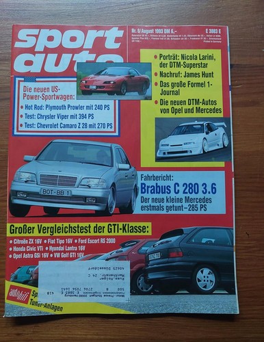 Sport auto 1993 - sport, chrysler